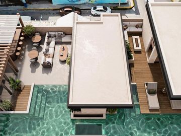 Departamento en Venta 1 Habitación  en Playa del Carmen Amueblado