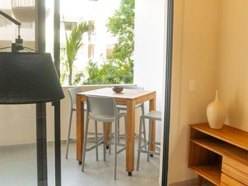 AMPLIO Departamento con Alberca Privada, Espacioso, TULUM, ZONA ALTA PLUSVALIA