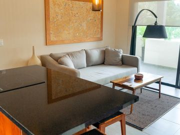 AMPLIO Departamento con Alberca Privada, Espacioso, TULUM, ZONA ALTA PLUSVALIA