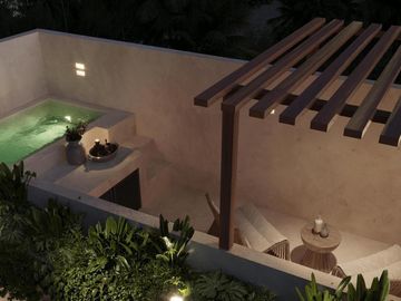Penthouse en venta en Tulum con alberca privada !