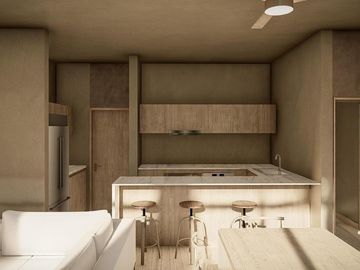 Estudio Penthouse en Venta a 5 Minutos de La Laguna en Bacalar