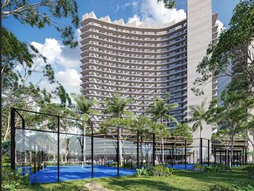 VENTA DE DEPARTAMENTO EN CANCUN 2 HBT CON GYM Y SPA