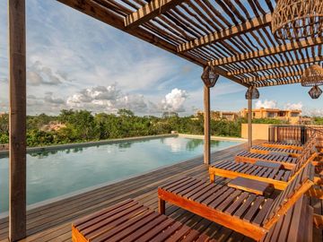 DEPARTAMENTO ROOF EN VENTA UBICADO EN TULUM, A 10 MIN DEL MAR CARIBE