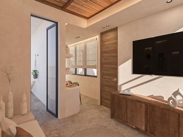 DEPARTAMENTO 2 RECÁMARAS CON BALCÓN, TULUM. PREVENTA.