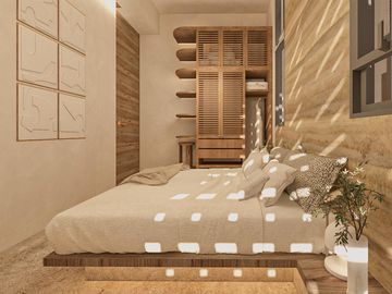 DEPARTAMENTO 2 RECÁMARAS CON BALCÓN, TULUM. PREVENTA.