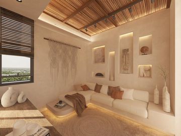 DEPARTAMENTO 2 RECÁMARAS CON BALCÓN, TULUM. PREVENTA.