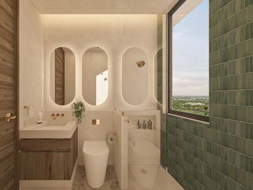 DEPARTAMENTO 2 RECÁMARAS CON BALCÓN, TULUM. PREVENTA.