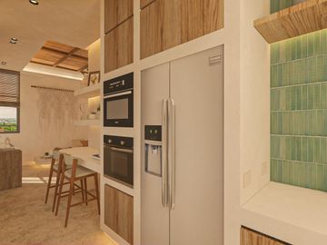 DEPARTAMENTO 2 RECÁMARAS CON BALCÓN, TULUM. PREVENTA.