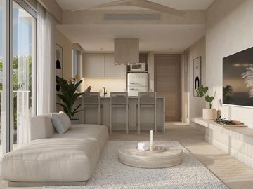 DEPARTAMENTO EN VENTA DE PLAYA DEL CARMEN CERCA DE LA QUINTA AVENIDA
