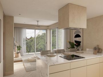 DEPARTAMENTO EN VENTA DE PLAYA DEL CARMEN CERCA DE LA QUINTA AVENIDA
