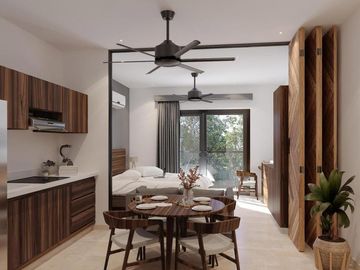 VENTA|TULUM|ESTUDIO|ZEN|PLAYA|MAR|GYM|ALBERCA|PETFRIENDLY|BAR|DEPARTAMENTO