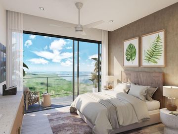 DEPARTAMENTO EN VENTA, CANCÚN, 1 HABITACIÓN CON ALBERCA.