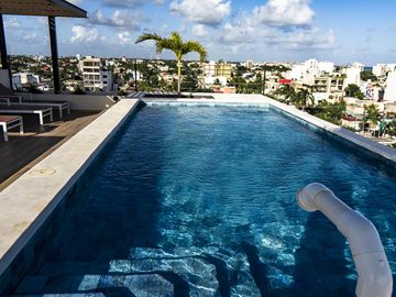 ESTUDIO EN VENTA PLAYA DEL CARMEN ENTREGA INMEDIATA ALBERCA/LOBY/HAMACAS