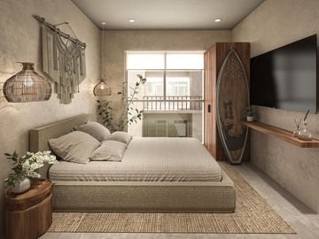 Departamento en venta en Bacalar de 2 habitaciones con alberca