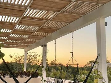DEPARTAMENTO EN VENTA EN TULUM, ALBERCA, AMUEBLADO Y EQUIPADO, GYM, PET FRIENDLY