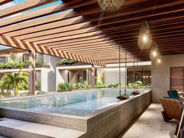 PreVenta Estudio en Tulum con Alberca Panorámica, Spa, Fogata, Jacuzzi