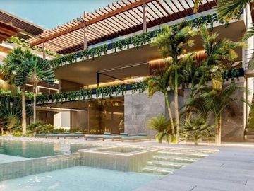PreVenta Estudio en Tulum con Alberca Panorámica, Spa, Fogata, Jacuzzi