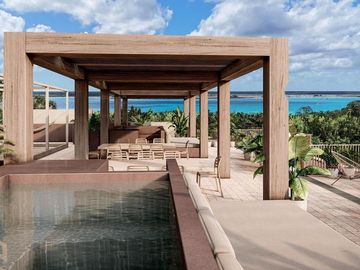 Departamento en venta en Bacalar con vista a la LAGUNA