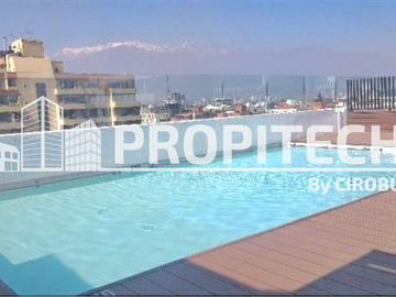 VENTA DEPTO 1 HAB + 1 BAÑ +EST+ BOD, METRO INES DE SUAREZ, PROVIDENCIA.