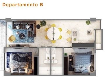 Departamento en venta en Centro