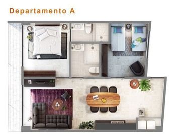 Departamento en venta en Centro