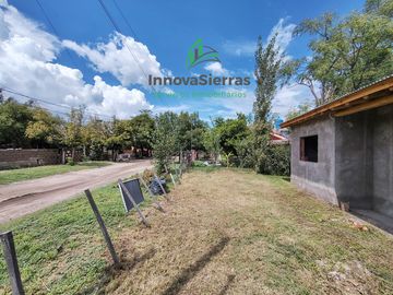 Venta Casa en obra en Las Tapias, Traslasierra. Escritura y Servicios