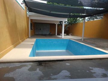 Casa perfecta para fiestas y eventos con piscina en Dzilam Gonzales