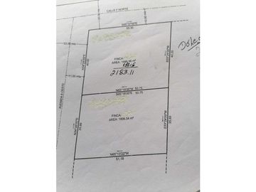 VENTA DE FINCA DE 1,806.54 METROS
