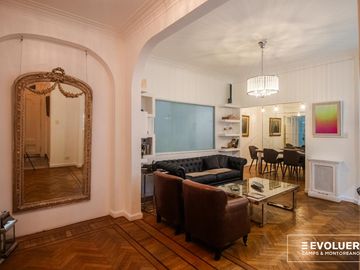 Venta  departamento 3 ambientes reciclado en Recoleta