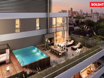 Departamento 2 ambientes en venta con cochera- Palermo Hollywood, Concepcion