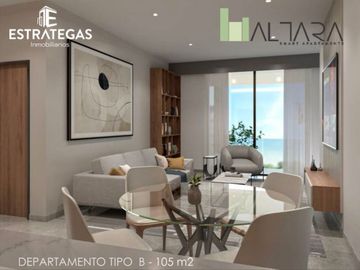 DEPARTAMENTO DE LUJO EN VENTA CON ILUMINACIÓN INTELIGENTE. CARMEN, CAMPECHE.