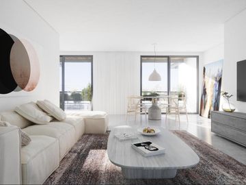 Edificio en construcción Departamento en venta de amplios 2 ambientes en San Martín centro