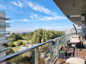 Departamento 2 ambientes con balcon y 2 cocheras - Pto. de Olivos