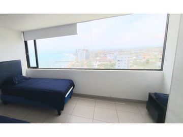 En venta hermoso departamento con vista al mar edf. Poseidon Manta.