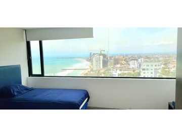 En venta hermoso departamento con vista al mar edf. Poseidon Manta.