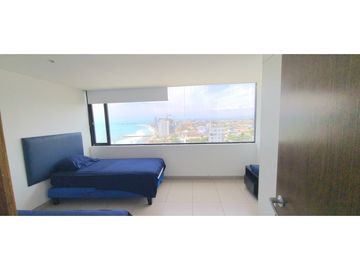 En venta hermoso departamento con vista al mar edf. Poseidon Manta.