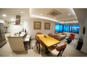 En venta hermoso departamento con vista al mar edf. Poseidon Manta.