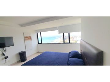 En venta hermoso departamento con vista al mar edf. Poseidon Manta.