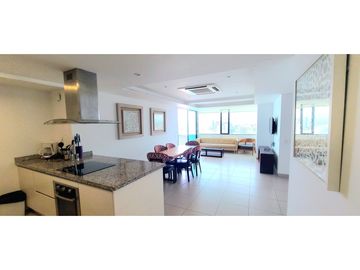 En venta hermoso departamento con vista al mar edf. Poseidon Manta.