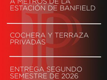 Departamento de pozo en banfield este