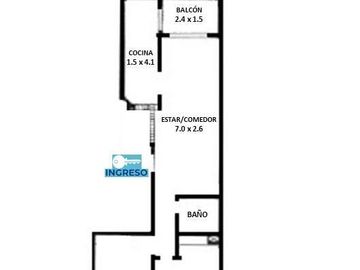 Departamento · Venta · 2 Dormitorios ·  Echesortu · Rosario