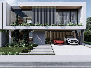 Casa de 6 ambientes con 4 cocheras  en  venta en el Yacht, Nordelta