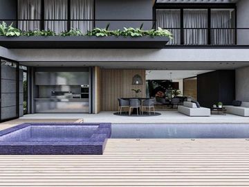 Casa de 6 ambientes con 4 cocheras  en  venta en el Yacht, Nordelta