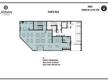 Venta Departamento 2 ambientes  con balcon terraza al frente - Nuñez