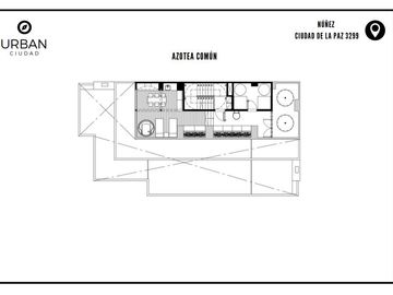 Venta Departamento 2 ambientes  con balcon terraza al frente - Nuñez