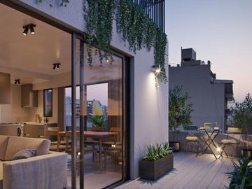 Venta Departamento 2 ambientes  con balcon terraza al frente - Nuñez