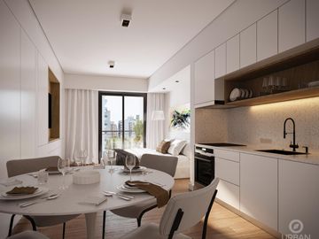 Venta Departamento 2 ambientes  con balcon terraza al frente - Nuñez