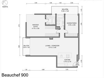 Exclusivo 3 ambientes en Donna Reggia de Azcuy full amenities en Caballito