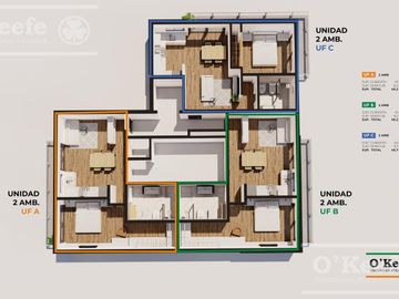 Departamento en Venta, 2 Ambientes - Quilmes centro. En pozo