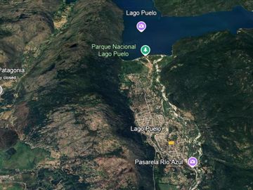 Cabañas / Hotel en  Venta vista a las montañas a cudaras de la Laguna Huemul